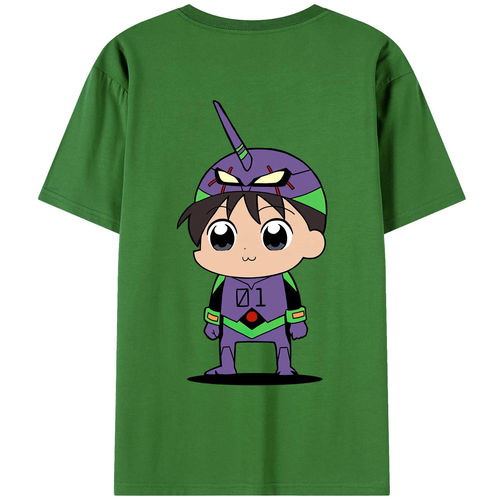 （画像用） EVA 新世紀エヴァンゲリオン レディース半袖Tシャツ(バックプリント)